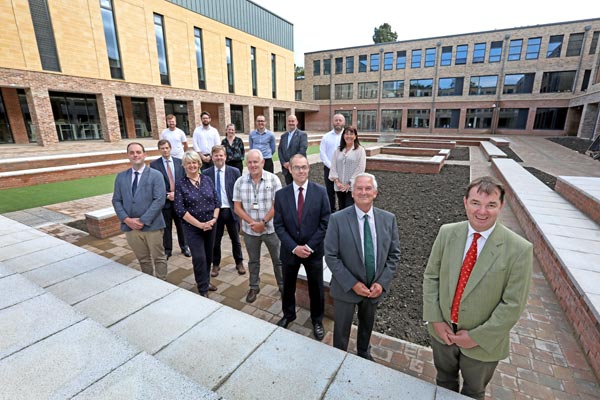 Hexham project team, local members and local MP