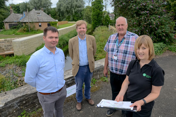 Image demonstrating Ponteland flood scheme complete