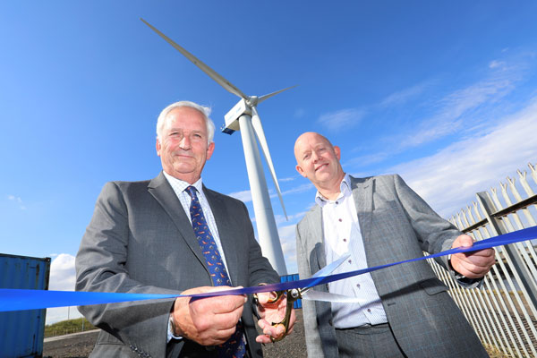 Image demonstrating Council welcomes new Blyth wind turbine facility