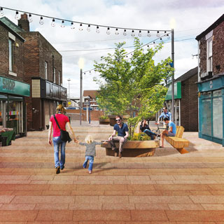 Image demonstrating Preliminary works starting on Blyth improvement scheme