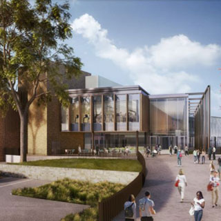 An impression of the new leisure centre