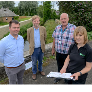 Image demonstrating Ponteland flood scheme complete