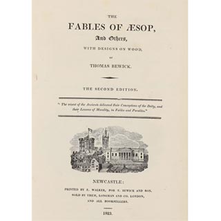 The Fables of Aesop by Thomas Bewick