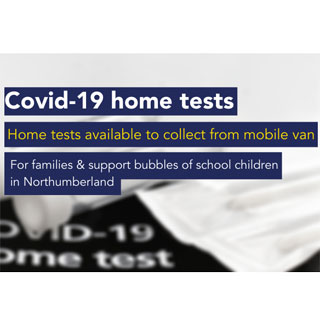 Image demonstrating Mobile van pilot to offer Covid home testing kits 