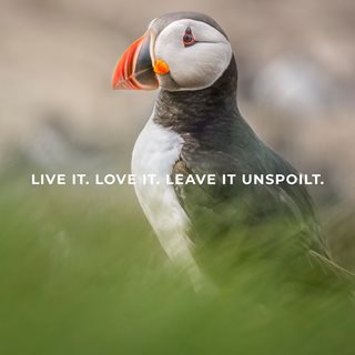 Live it. Love it. Leave it unspoilt