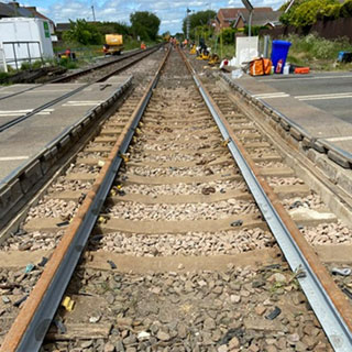 The new rail lines on the Northumberland Line