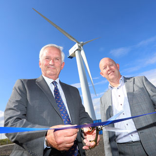 Image demonstrating Council welcomes new Blyth wind turbine facility