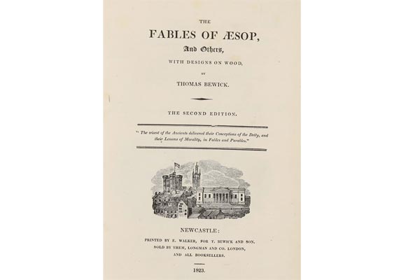 The Fables of Aesop by Thomas Bewick