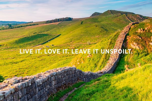 Live it. Love it. Leave it unspoilt