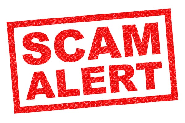 Scam alert