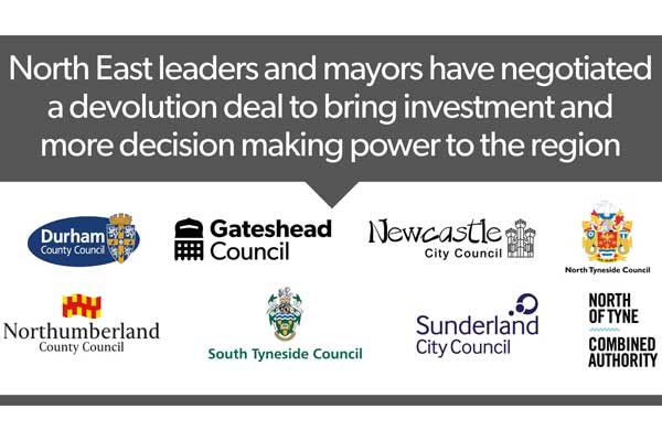 Image demonstrating New North East devolution deal