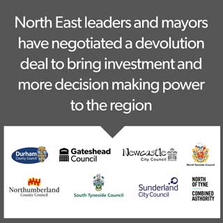 Image demonstrating New North East devolution deal