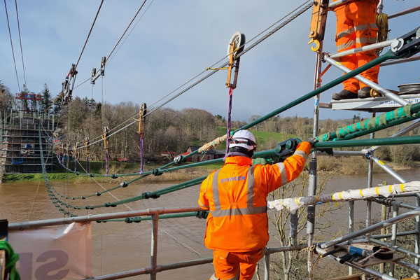 Image demonstrating Union Chain Bridge opening set for summer