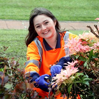 Horticulture Apprentice, Hannah