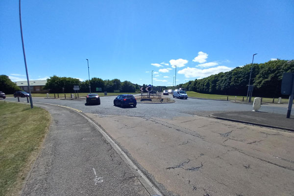 The A1171 in Cramlington. Two housing developers will be starting roadworks in Cramlington this month which are set to last around five months. 