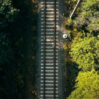 Rail tracks. The new Northumberland Line website has been launched at www.northumberlandline.uk