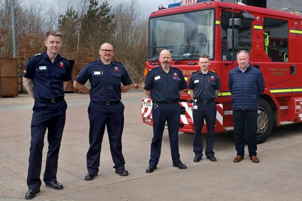 The two fire appliances will be driven to Poland by the Service’s own firefighters who will travel to Kent on Friday 18 March