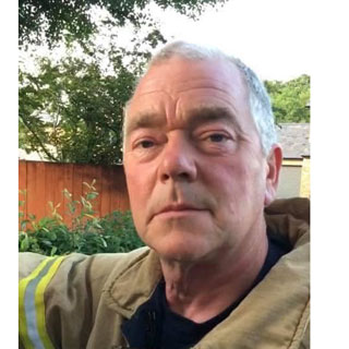 Image demonstrating Tributes paid following death of firefighter