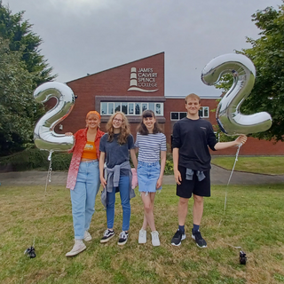 Results Day at James Calvert Spence College