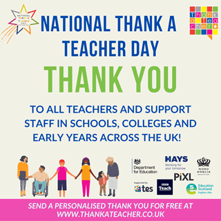 Thank a teacher day