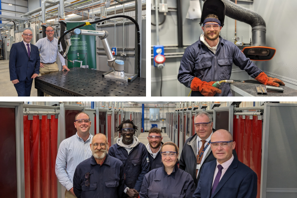 New robotic welding equipment is kickstarting careers in engineering at Blyth Welding Centre