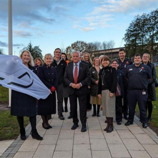 Raising the White Ribbon flag 2023