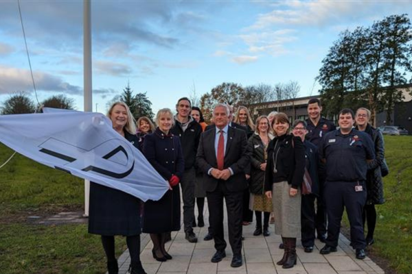 Raising the White Ribbon flag 2023