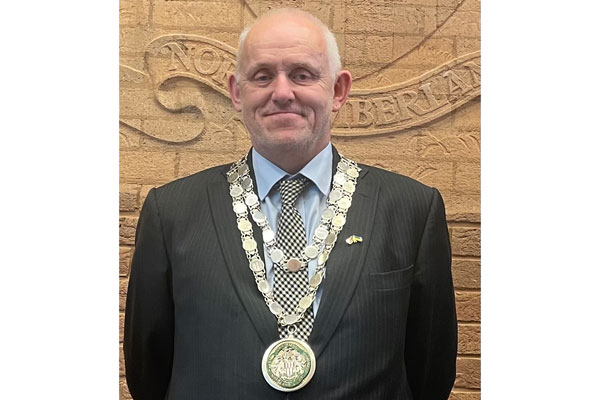 Trevor Cessford, the council's new Civic Head