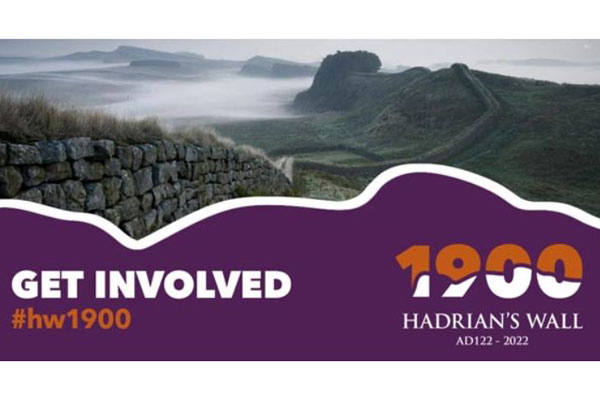 Hadrian's Wall. Funding is now available for groups for the Hadrian's Wall 1900 festival