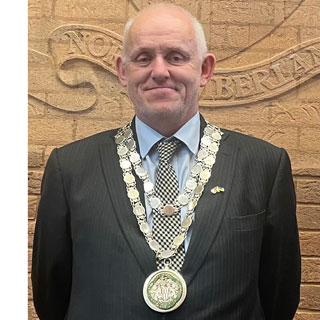 Trevor Cessford, the council's new Civic Head