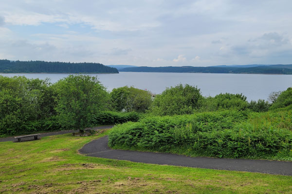 Kielder Water. Funding has been approved for a network of new trails in the area