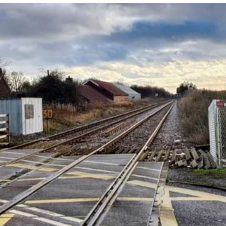 A general shot of a railway. Business leaders in North Tyneside went on a train along the planned Northumberland Line route