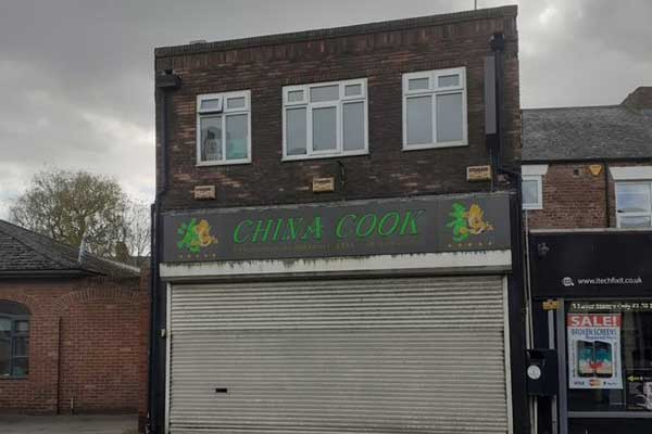 China Cook takeaway in Blyth