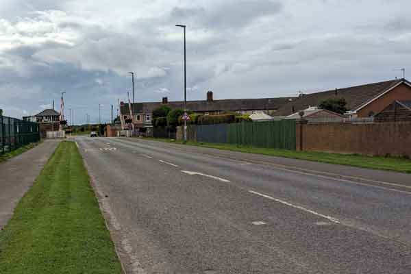 The A1061 Laverock Hall Road