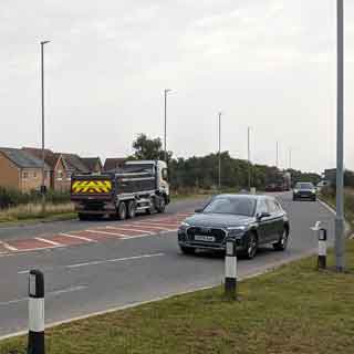 The A1061 in Blyth which will have some overnight closures