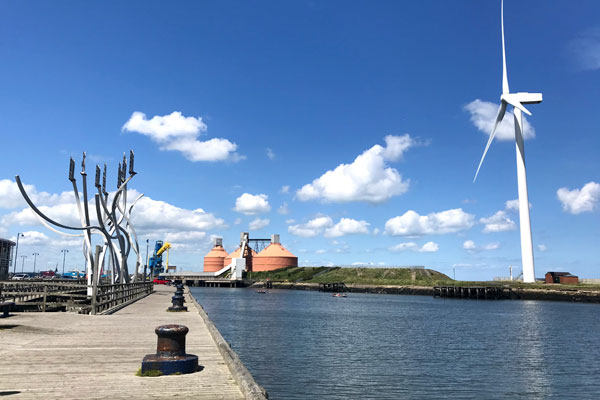 Blyth Quayside. The green light has been given for town centre improvements