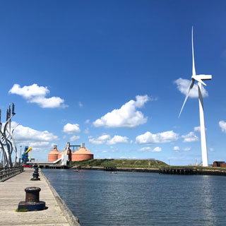 A photo of Blyth Quayside