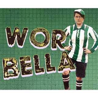 A picture with the words Wor Bella on it