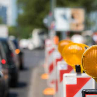 Roadworks. The council is working to minimise disruption in Cramlington