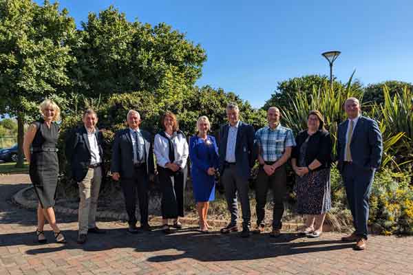 Speakers at an inequality conference held in Northumberland