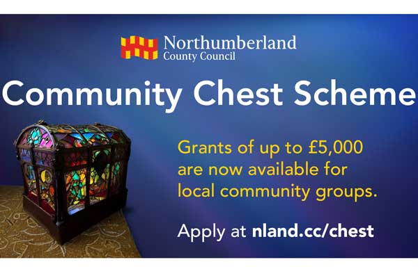 A graphic promoting Community Chest at the council