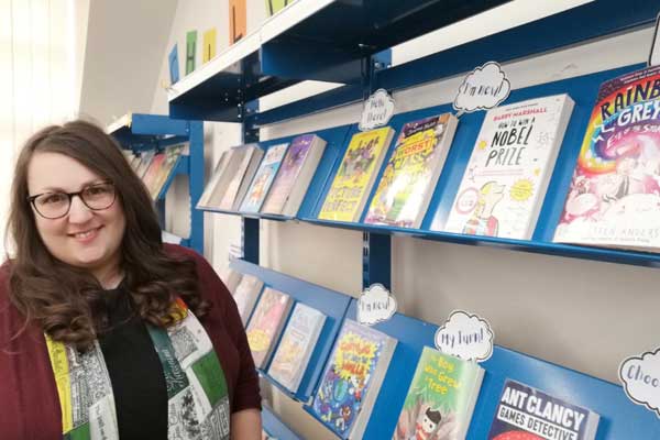 Northumberland Librarian Katy Wedderburn who has been judging national awards