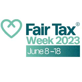 The Fair Tax logo. Fair Tax Week runs between June 8 and 18