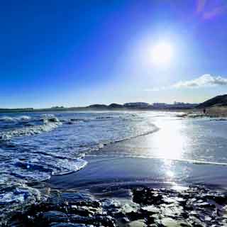 Embleton Beach in Northumberland