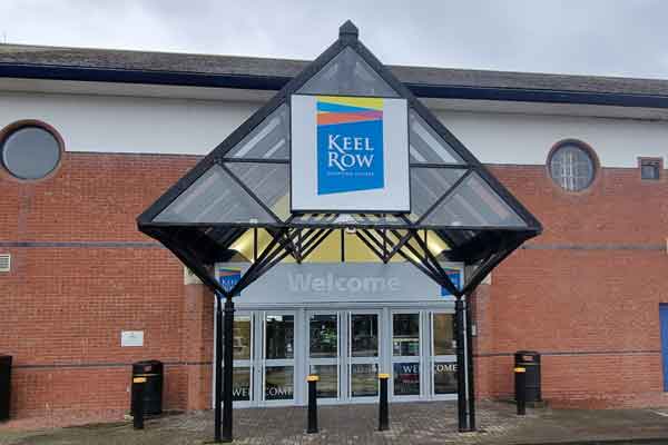 Keel Row shopping centre in Blyth