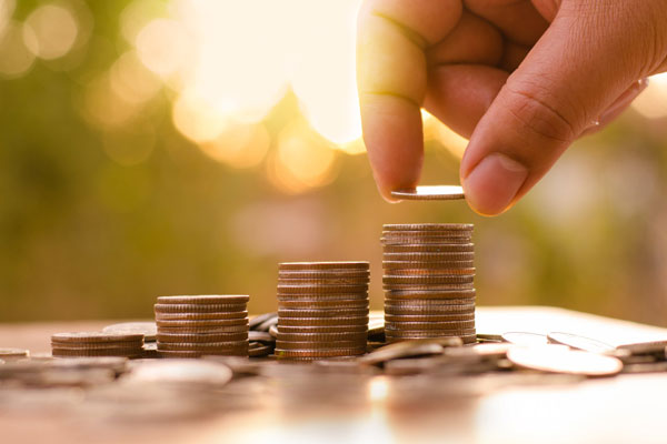 A pile of coins. The Council has approved its budget for the coming year