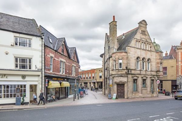 A view of Hexham town centre