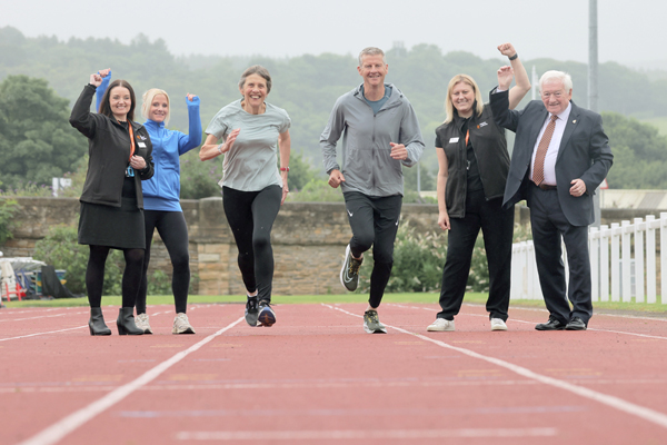 The launch of the Kielder Marathon