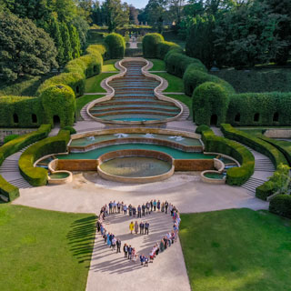 A heart created by previous winners of LOVE Northumberland awards 