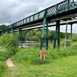 Ovingham Bridge over the River Tyne